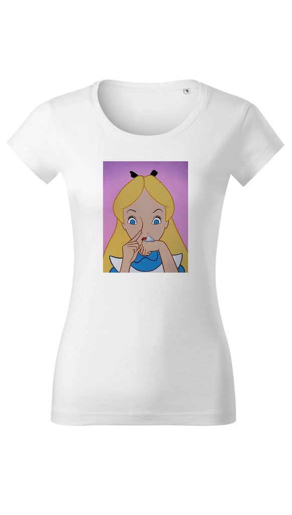 T-shirt femme "Trash Alice"